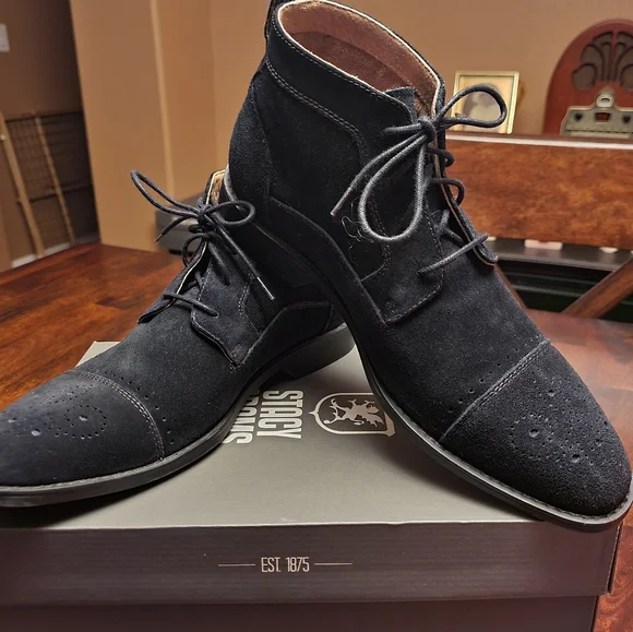 Stacy adams men's suede shoes best sale